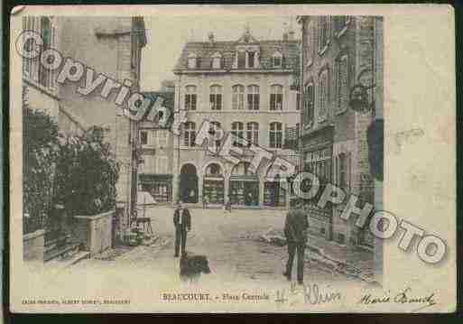 Ville de BEAUCOURT Carte postale ancienne